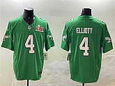 Men's Philadelphia Eagles #4 Jake Elliott Green 2025 Super Bowl LIX Patch F.U.S.E. Throwback Vapor Untouchable Limited Stitched Jersey,baseball caps,new era cap wholesale,wholesale hats